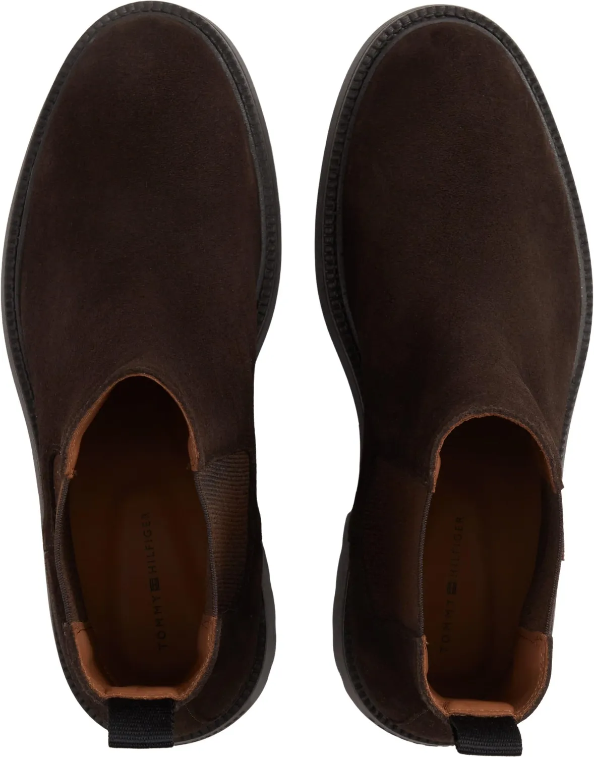 Tommy Hilfiger Corporate Chelsea FM0FM05952 stivali 40 cocoa