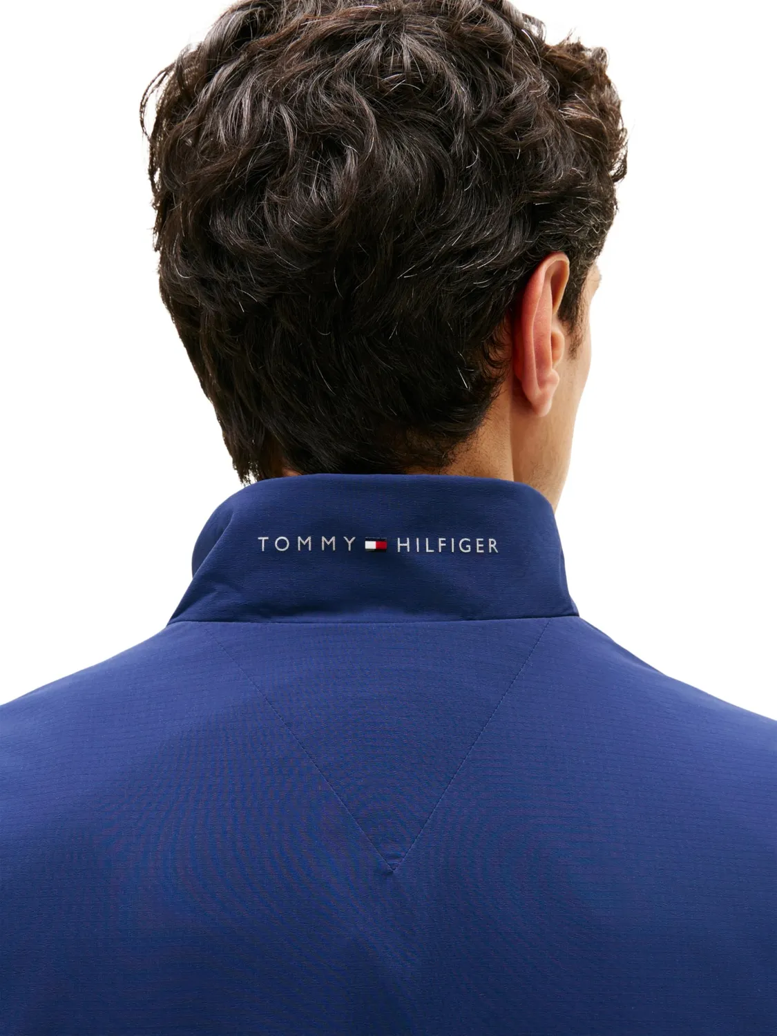 Tommy Hilfiger gilet uomo smanicato nero trapuntato