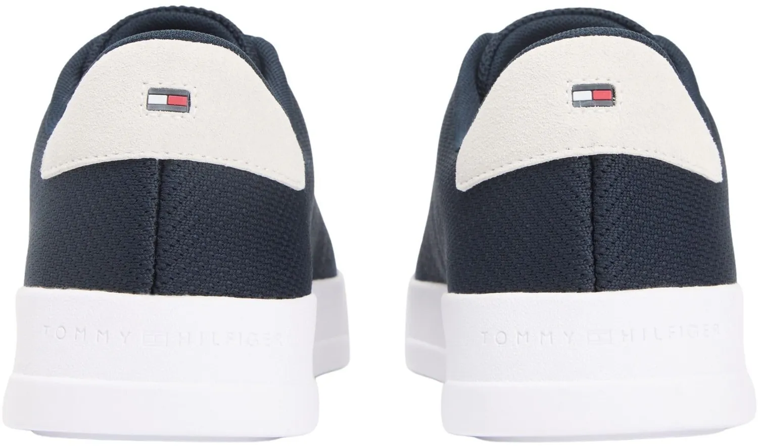 Tommy Hilfiger TH Court Knit FM0FM05823 sneakers uomo bianche