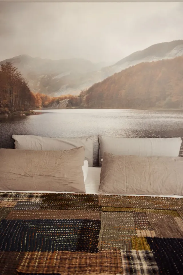 Massimo Alba Plaid patchwork double-face I/2