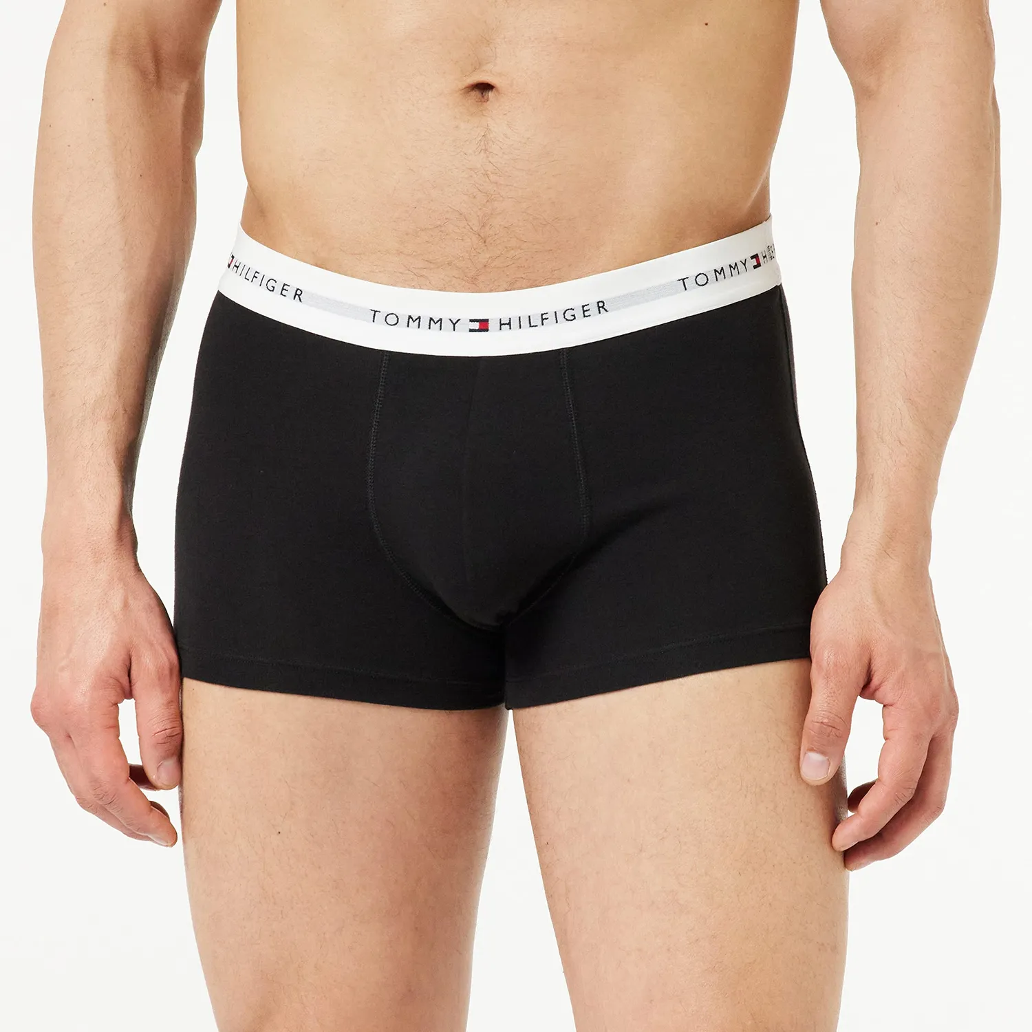 Tommy Hilfiger Boxer uomo cotone elasticizzato 5 pezzi tinta unita