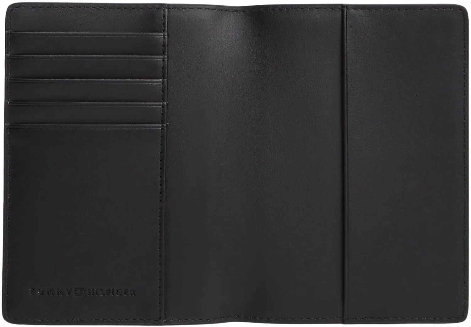 Tommy Hilfiger Icon Passport Holder porta passaporto nero