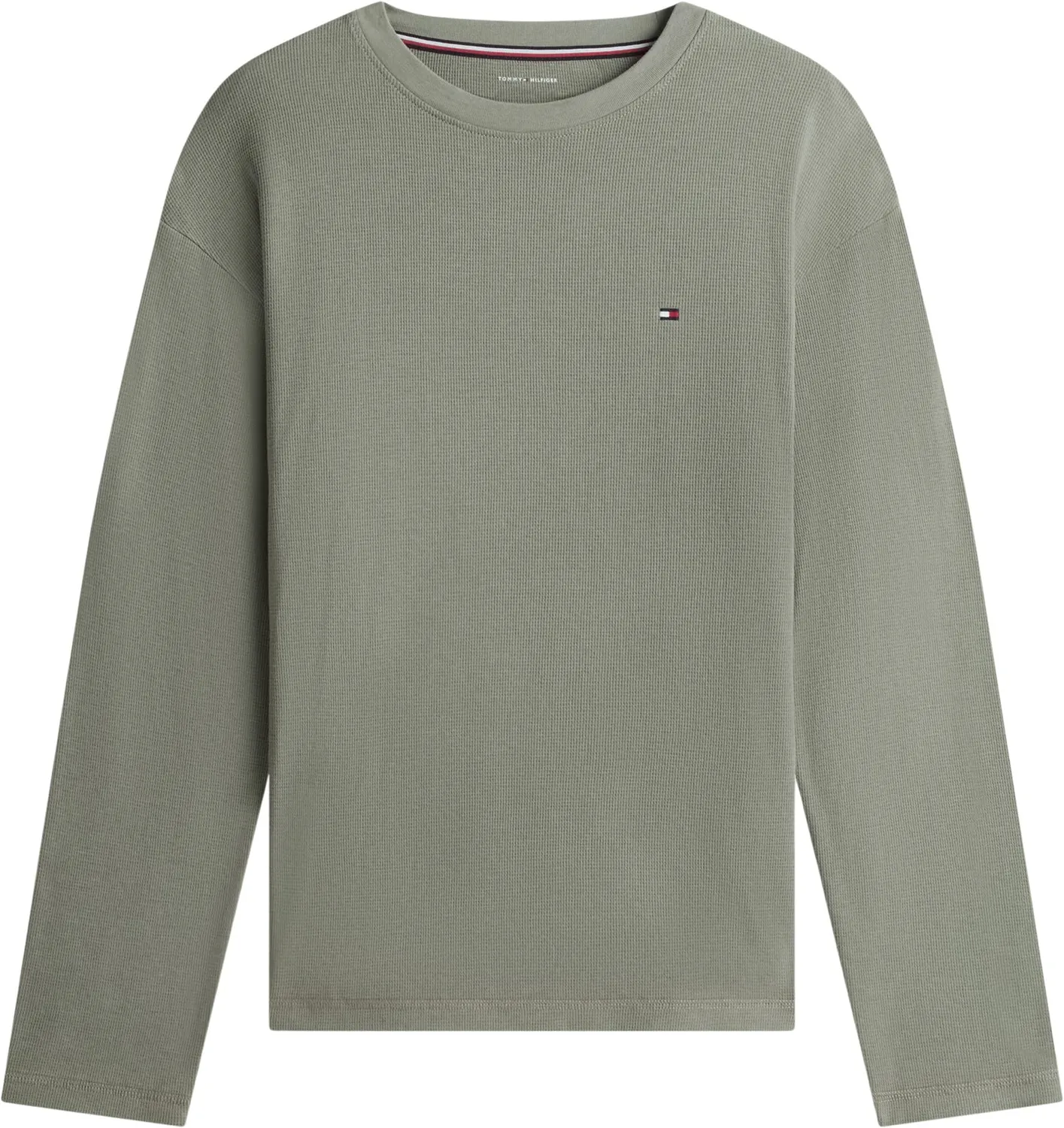Tommy Hilfiger UM0UM03994 pigiama uomo waffle blu