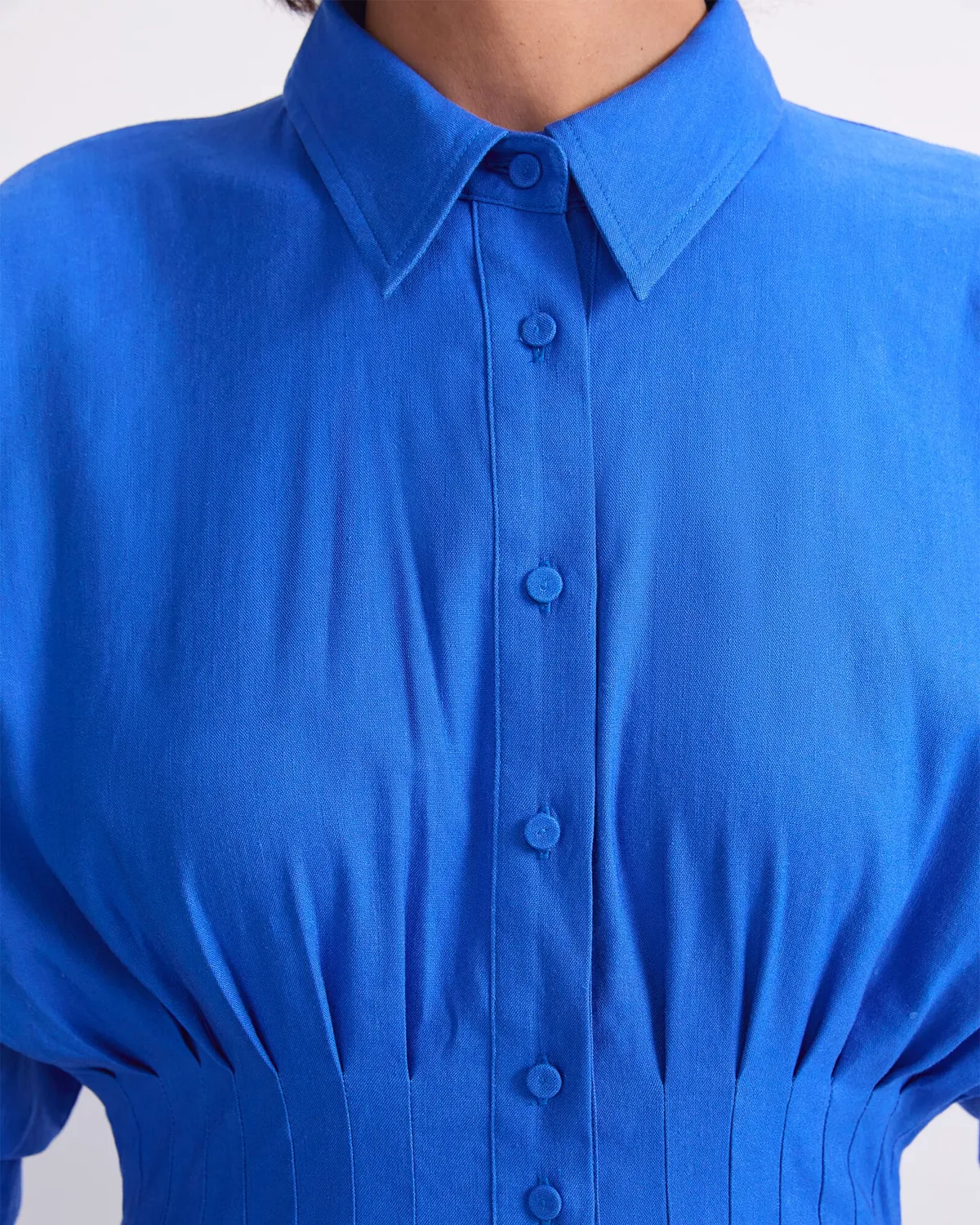 Sportscraft Rosa abito camicia midi con tasche