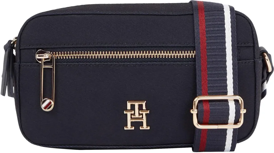 Tommy Hilfiger Iconic Camera Bag Twill borsa tracolla space blue