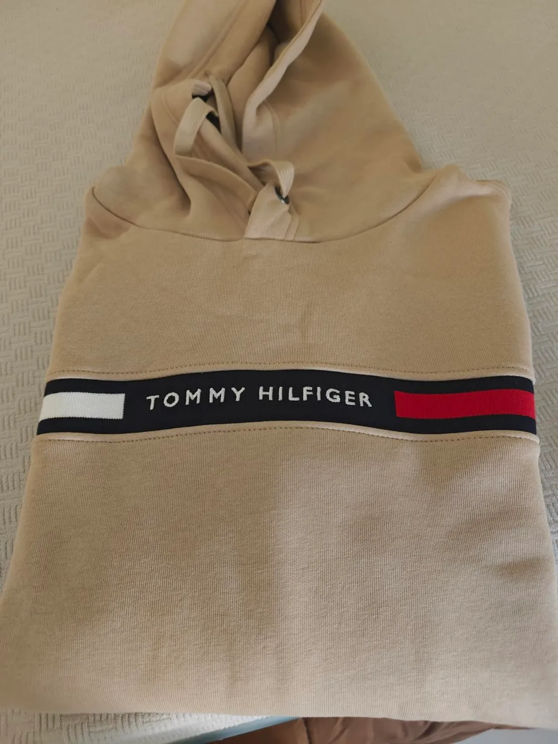 Tommy Hilfiger Chest Insert felpa cappuccio uomo nera M