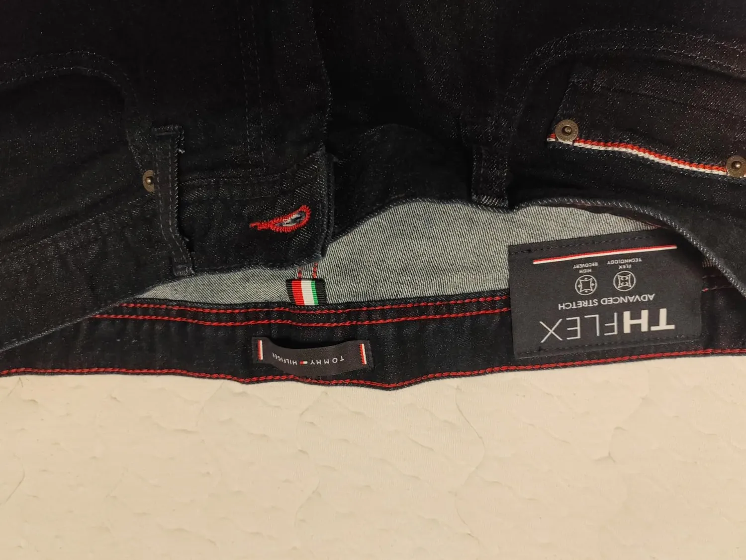 Tommy Hilfiger Bleecker jeans slim uomo elasticizzati 31/36