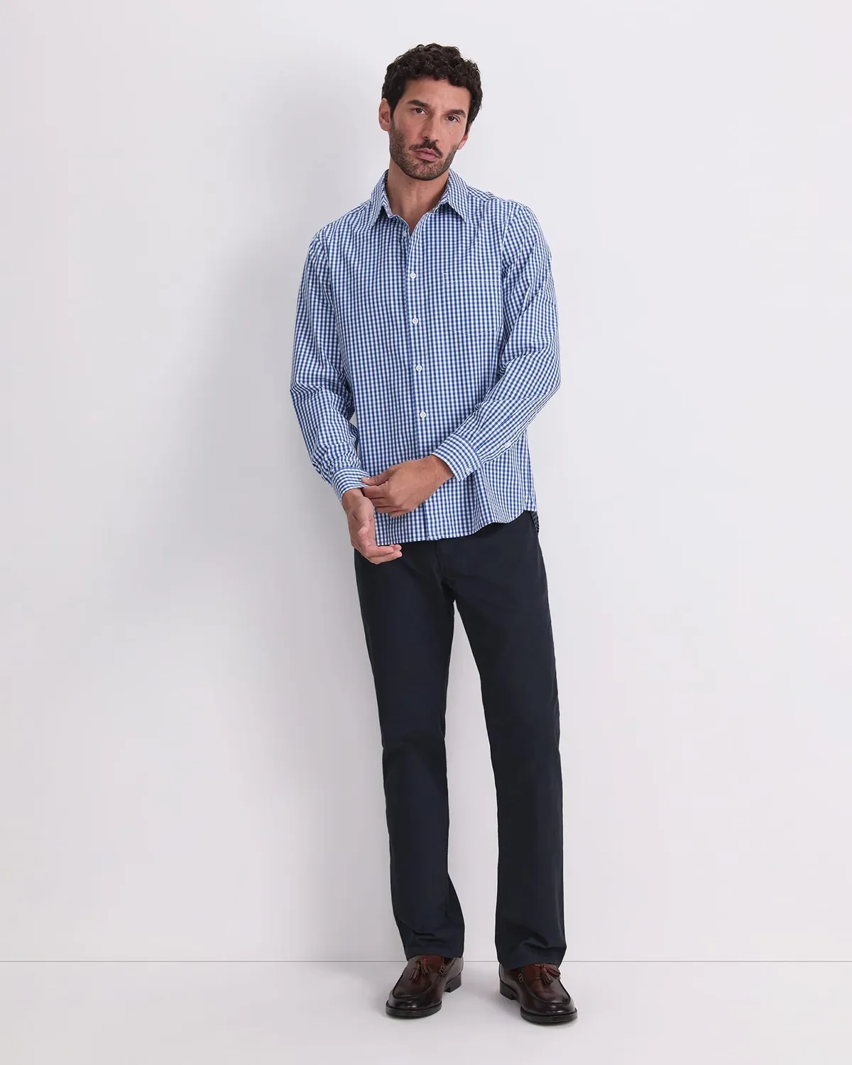 Sportscraft Thomas Camicia uomo quadri manica lunga