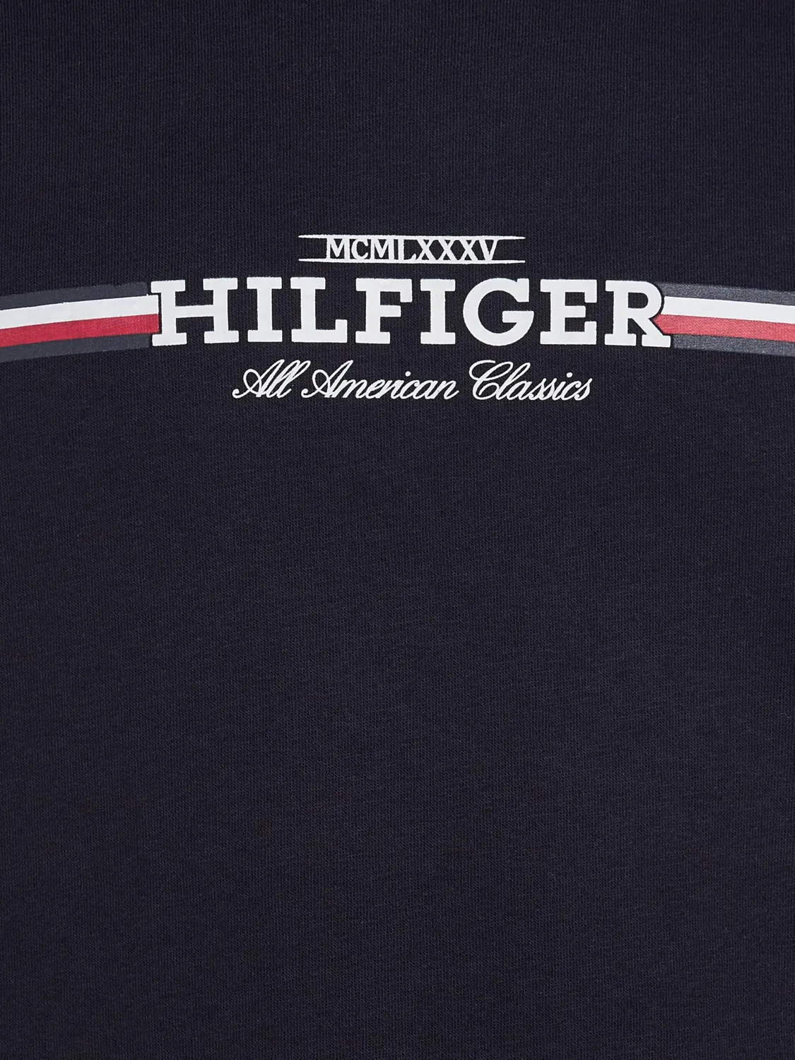 Tommy Hilfiger felpa girocollo uomo scollo rotondo