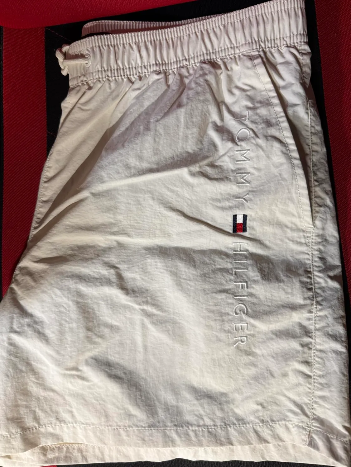 Tommy Hilfiger UM0UM03748 Costume Mare Uomo Nero Tasca Zip