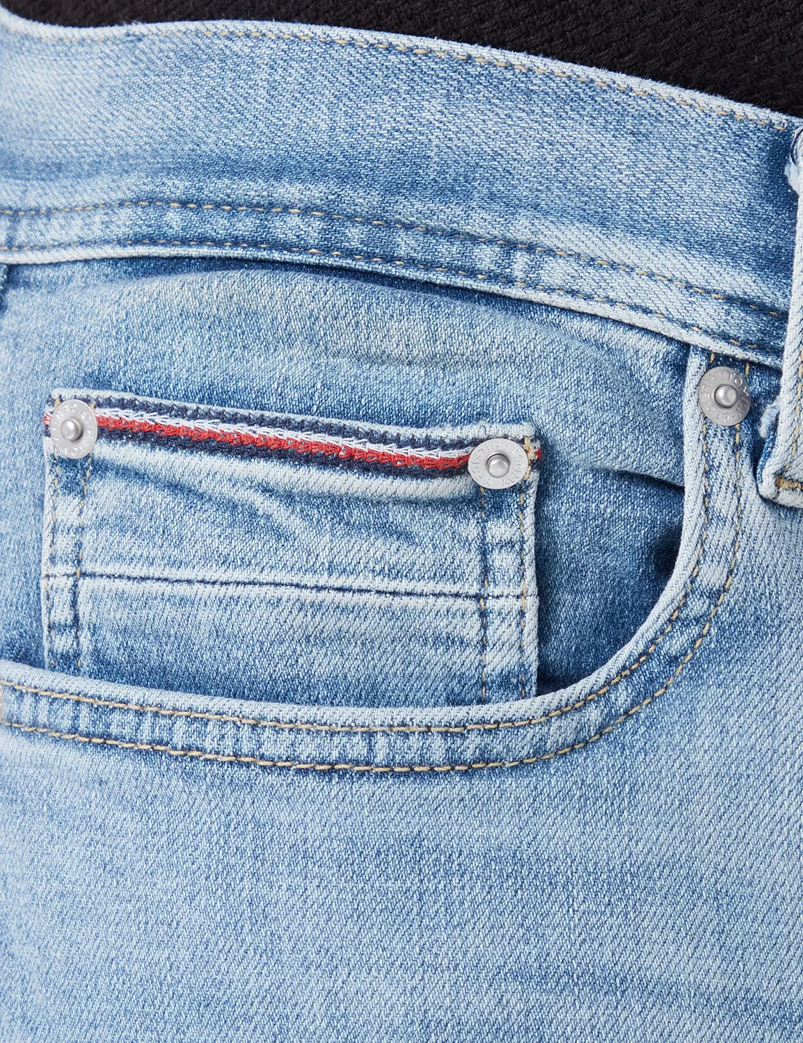 Tommy Hilfiger Bleecker jeans slim elasticizzati blu chiaro