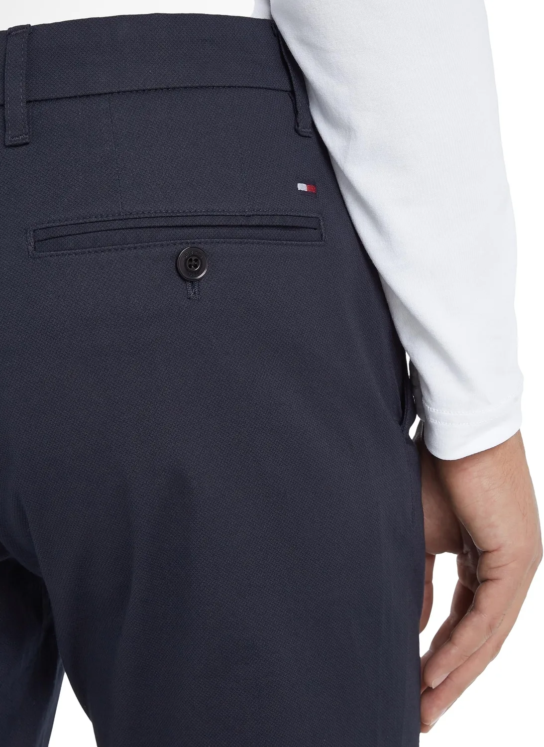 Tommy Hilfiger Chino Pantaloni Uomo Elasticizzati 38W/34L