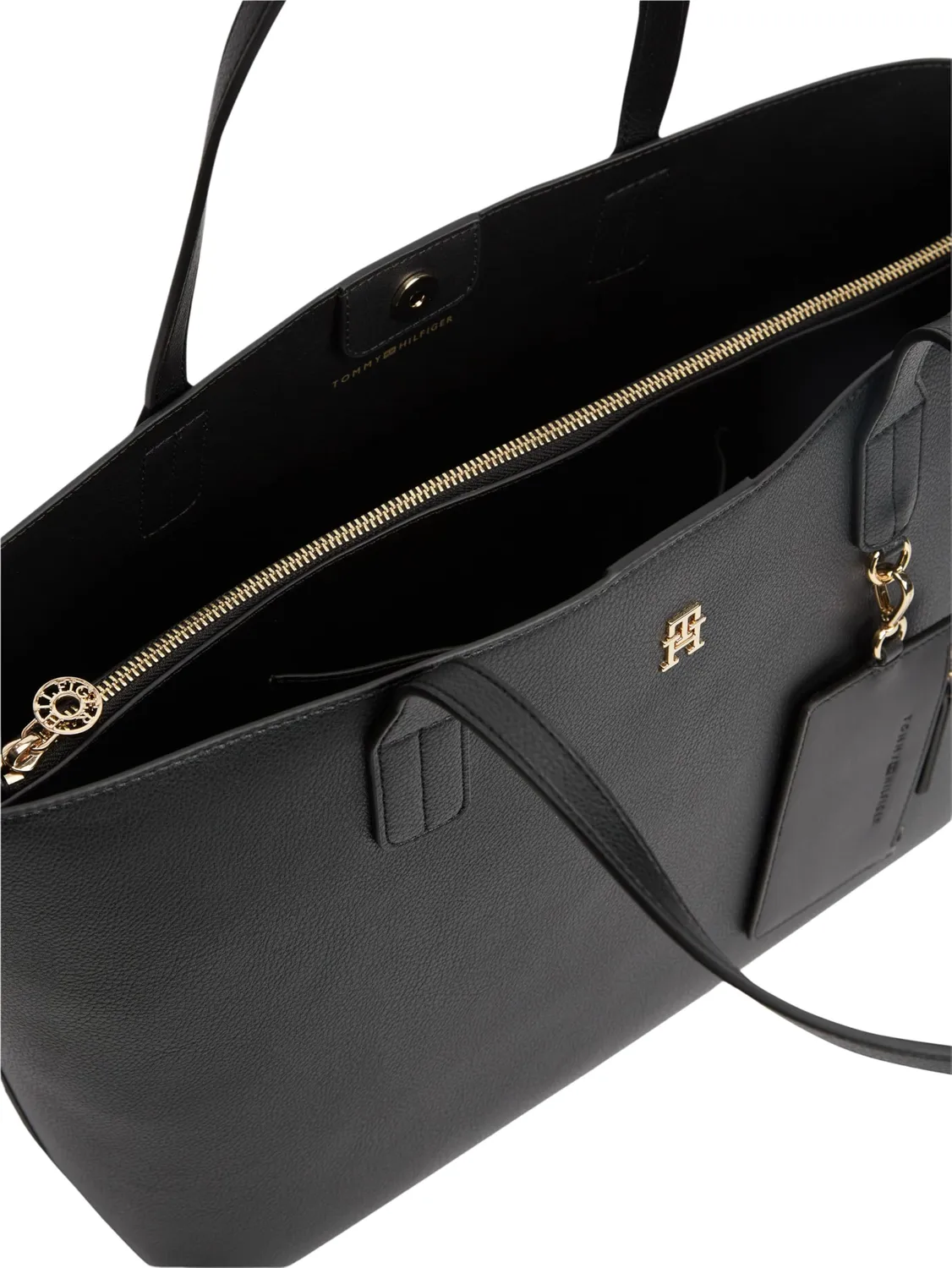 Tommy Hilfiger TH Icon Tote AW0AW18724 borsa donna nera