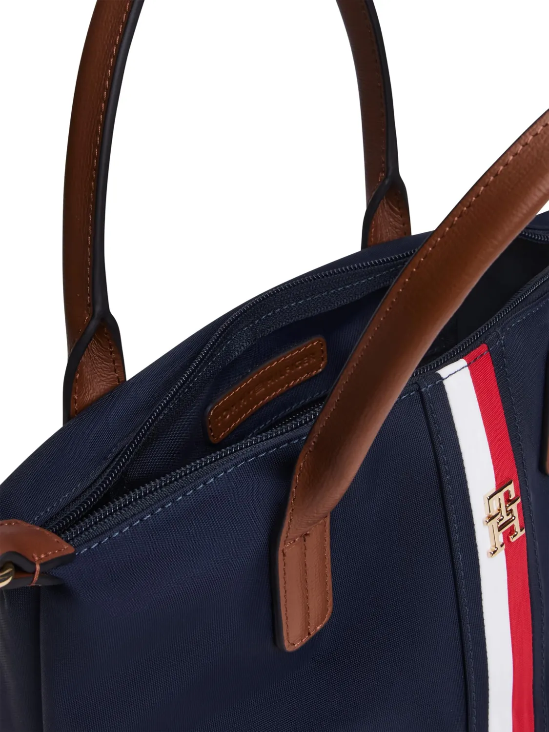 Tommy Hilfiger Popette AW0AW19025 mini tote donna nera