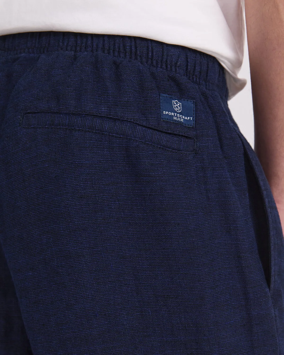 Sportscraft Caffery pantalone lino gamba dritta