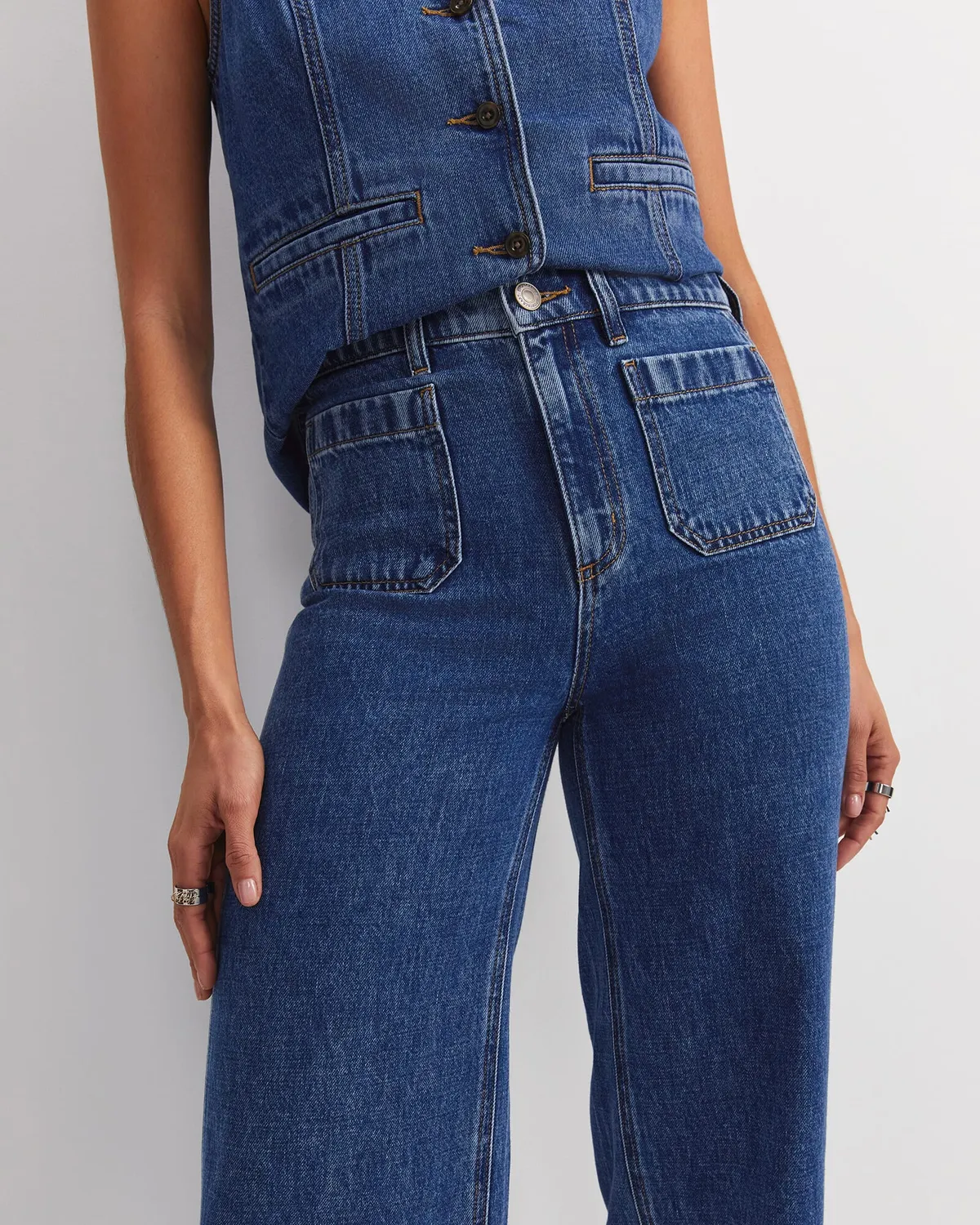 Sportscraft Allegra Patch Pocket jean donna denim