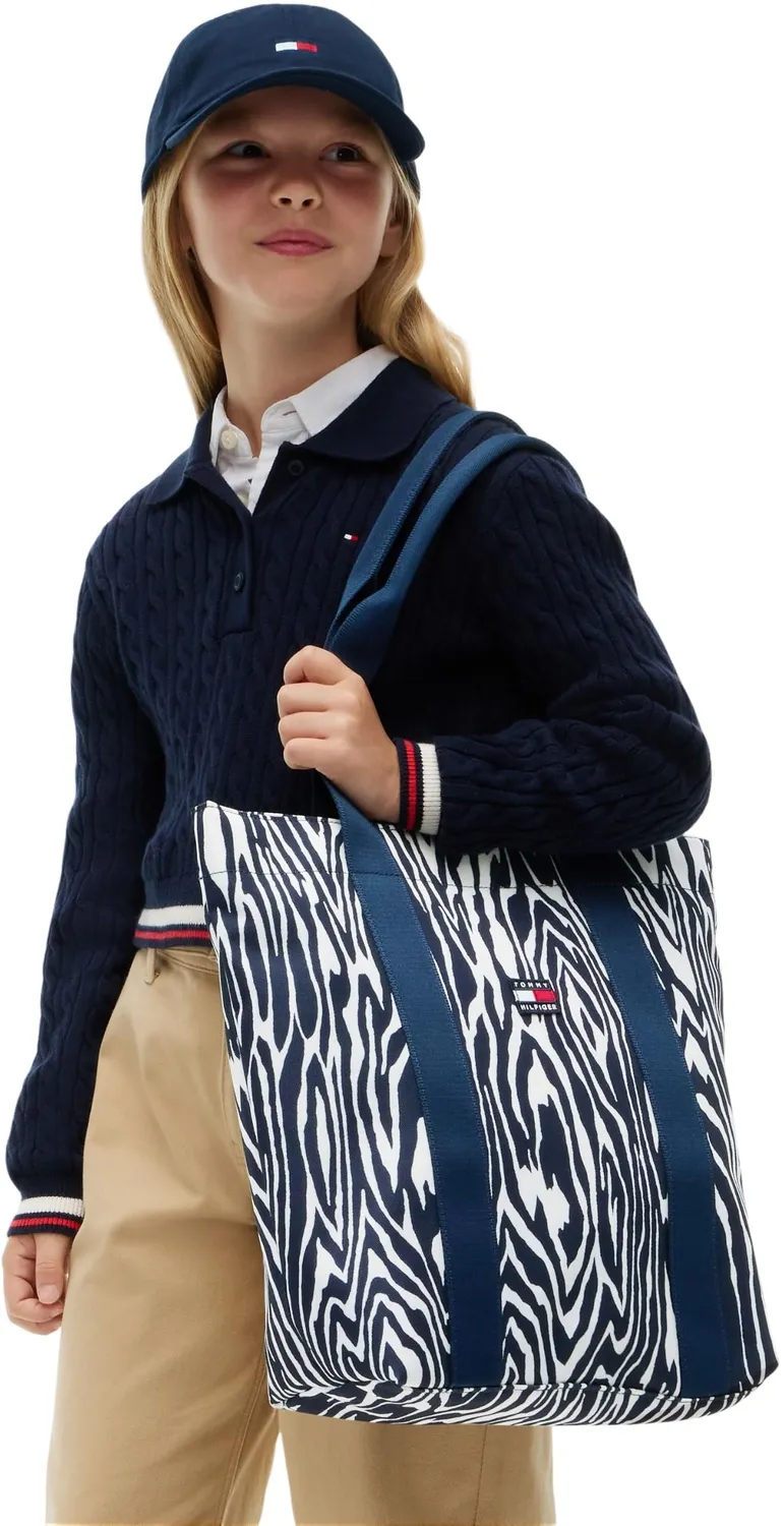 Tommy Hilfiger KA0KA00088 Tote Ragazza Unica Blu Scuro
