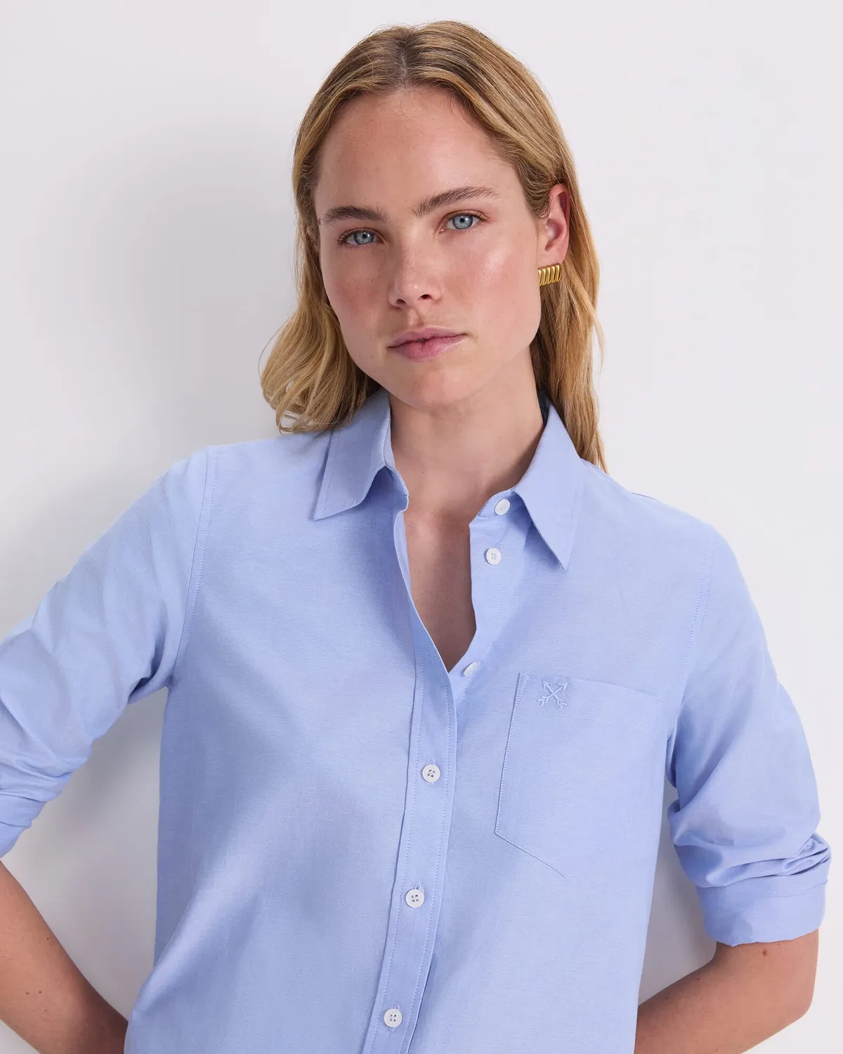 Sportscraft Oxford camicia manica lunga cotone classica