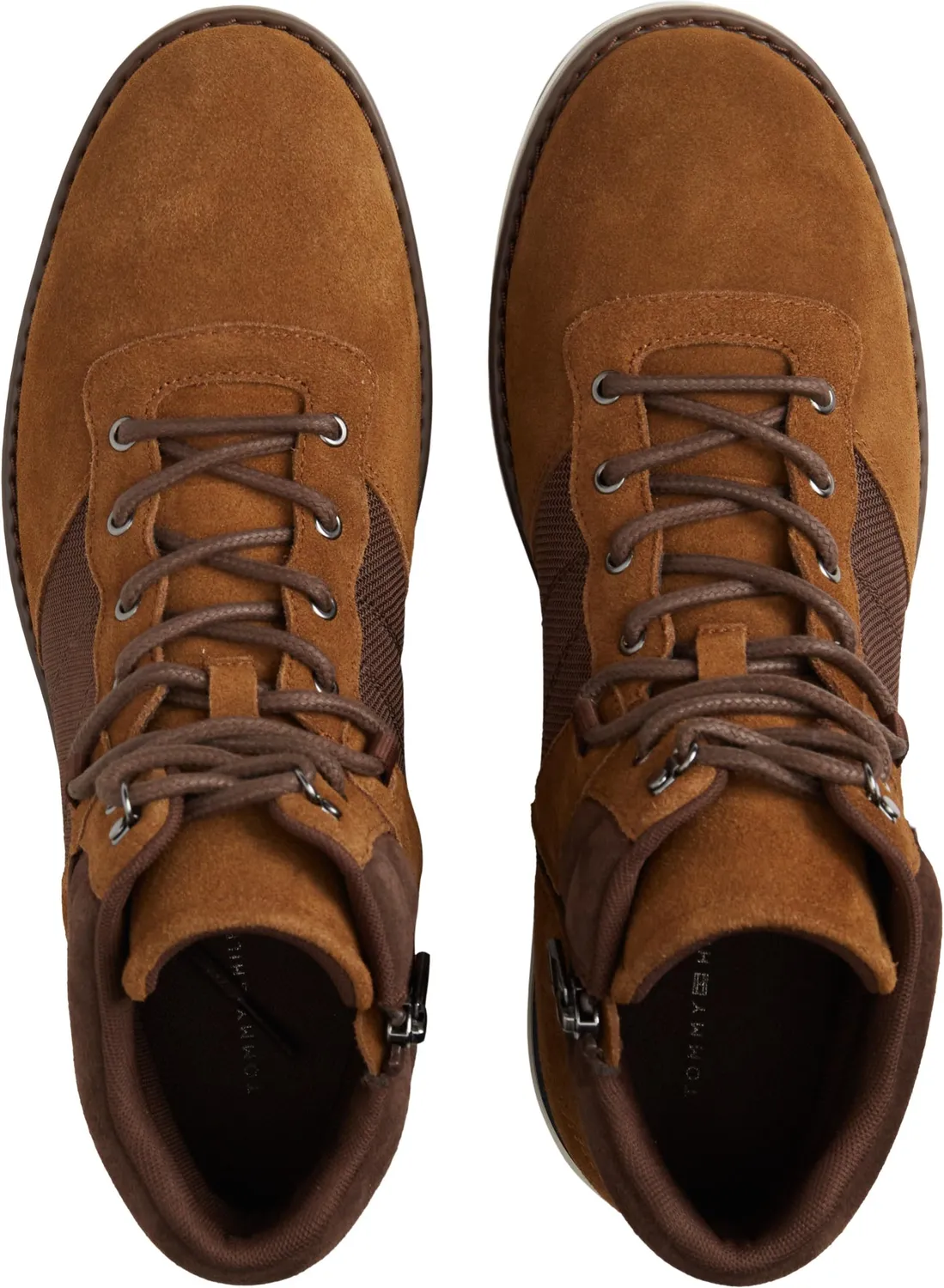 Tommy Hilfiger Corporate Outdoor Suede Boot FM0FM05992 stivali 40 EU marrone