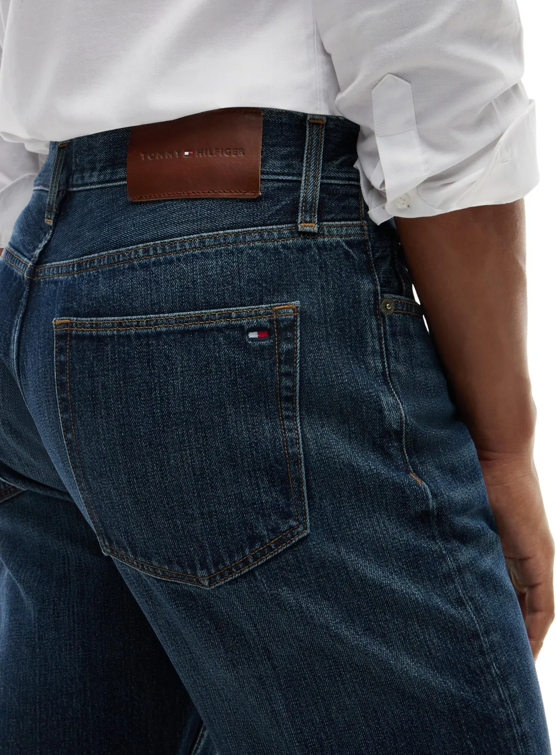 Tommy Hilfiger Dover MW0MW44894 jeans dritto 34W/32L indaco