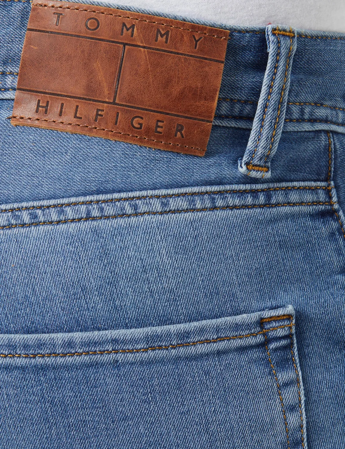 Tommy Hilfiger Denton jeans uomo straight 30W/34L elasticizzato