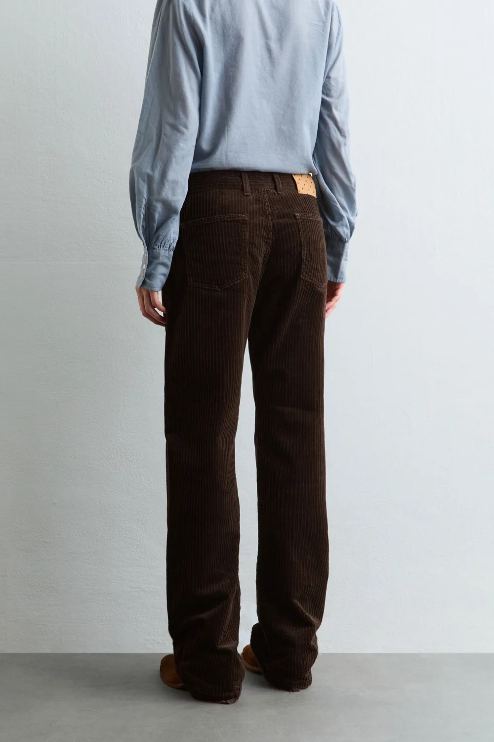 Massimo Alba Squalo pantaloni velluto Darkwood donna coste