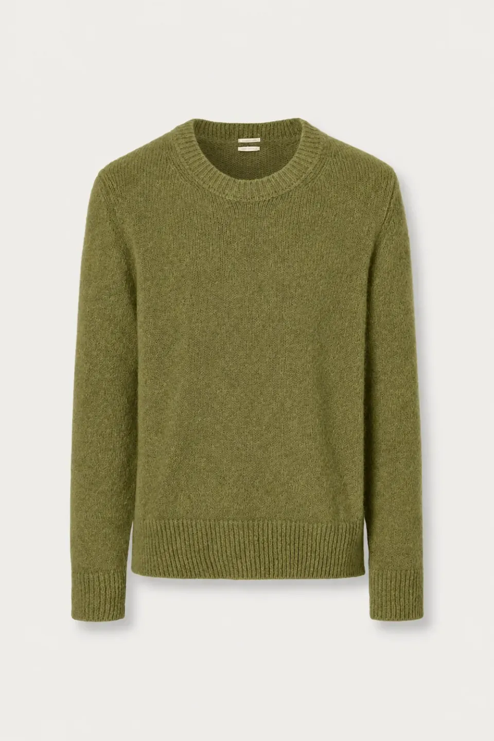 Massimo Alba Bruce maglione alpaca olive