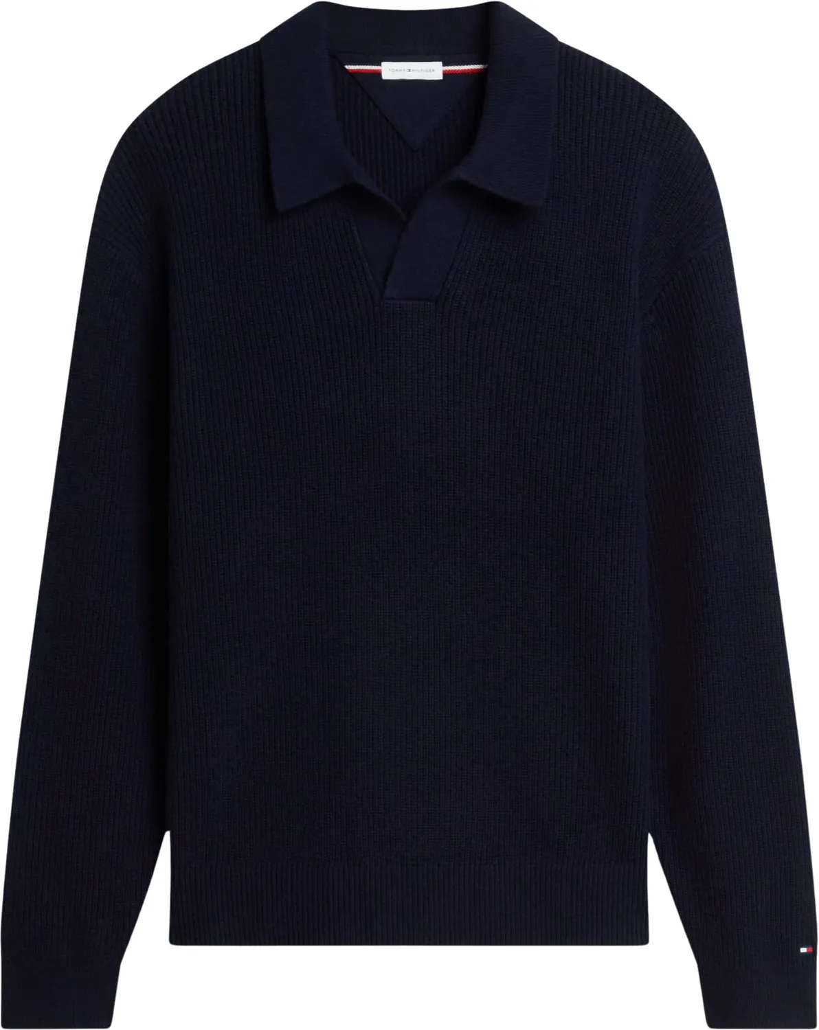 Tommy Hilfiger Fisherman Rib Crew MW0MW42804 maglione XL blu