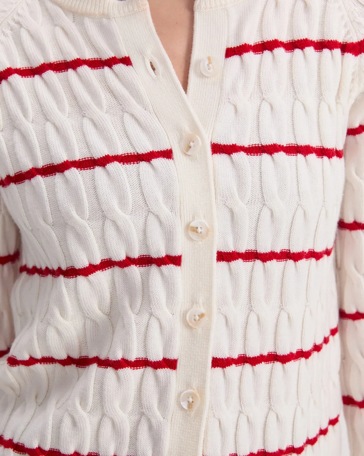 Sportscraft Merino Cable cardigan lana trecce unisex