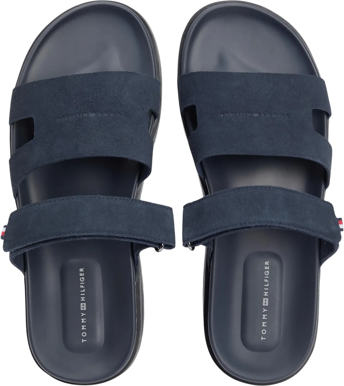 Tommy Hilfiger Adjustable Premium Suede FM0FM05774 sandali marrone