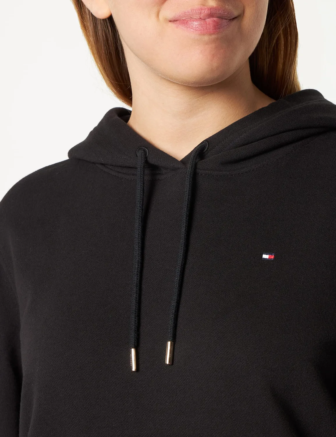 Tommy Hilfiger 1985 Ww0ww37800 felpa cappuccio donna terry