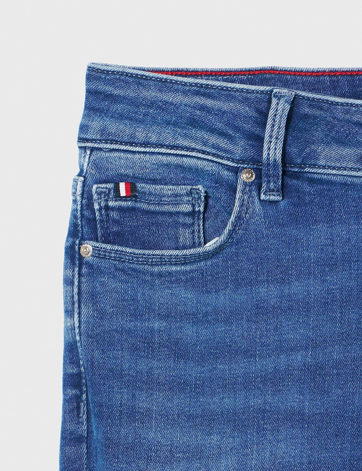 Tommy Hilfiger Jeans Donna 25W/30L Denim Blu Vestibilità Classica