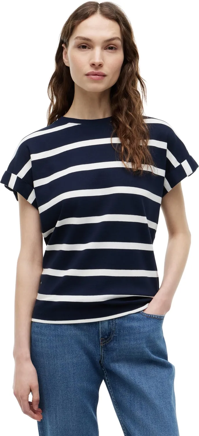 Tommy Hilfiger Gold Button t-shirt donna manica corta M