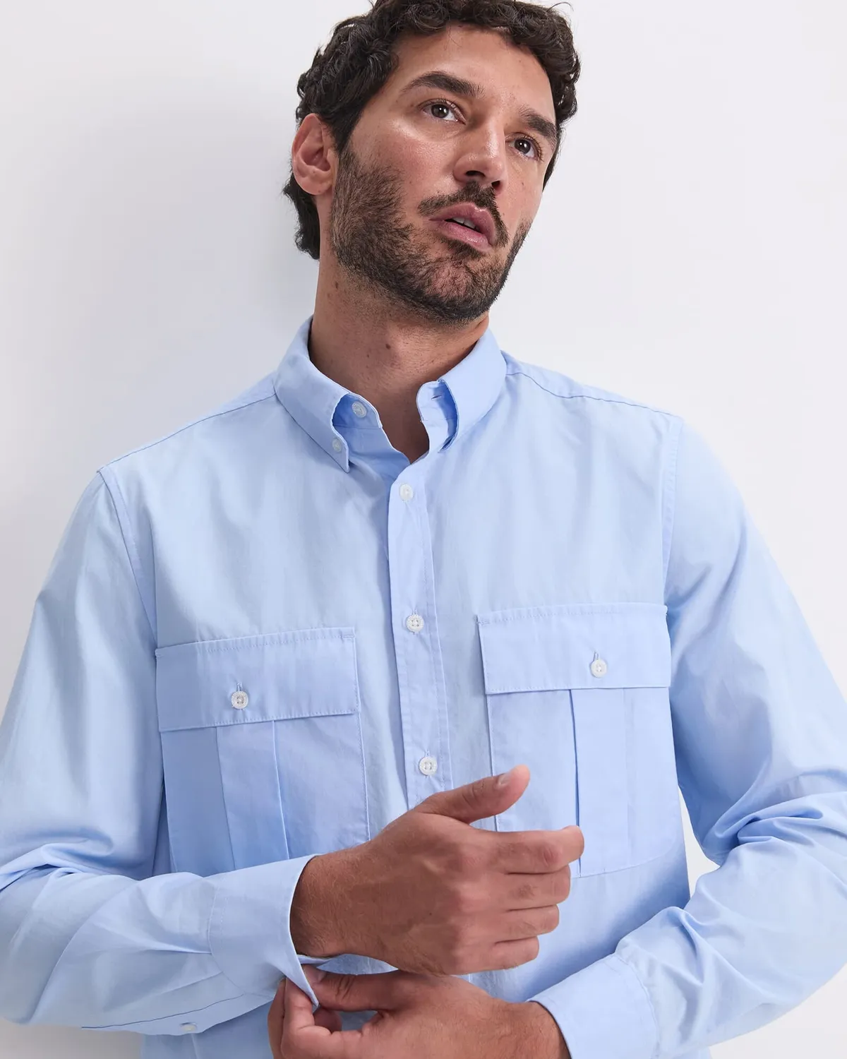 Sportscraft Military 208076 camicia uomo manica lunga cotone