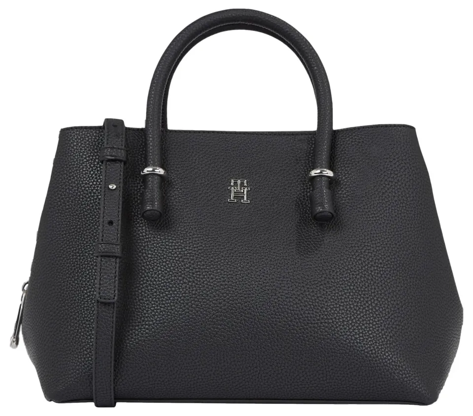 Tommy Hilfiger TH Emblem Satchel Cartella Donna