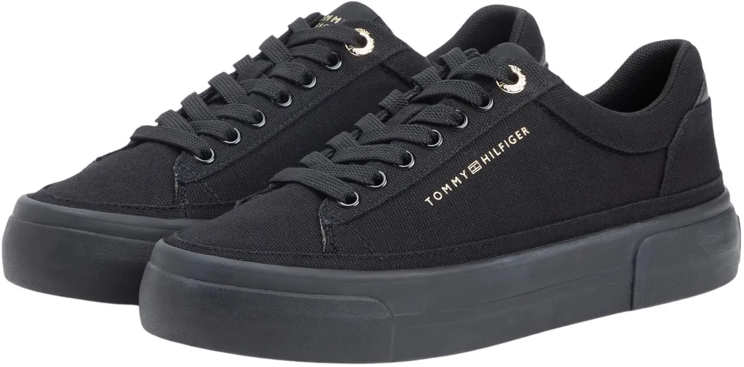 Tommy Hilfiger TH Foxing Platform Canvas Fw0fw09480 sneakers donna
