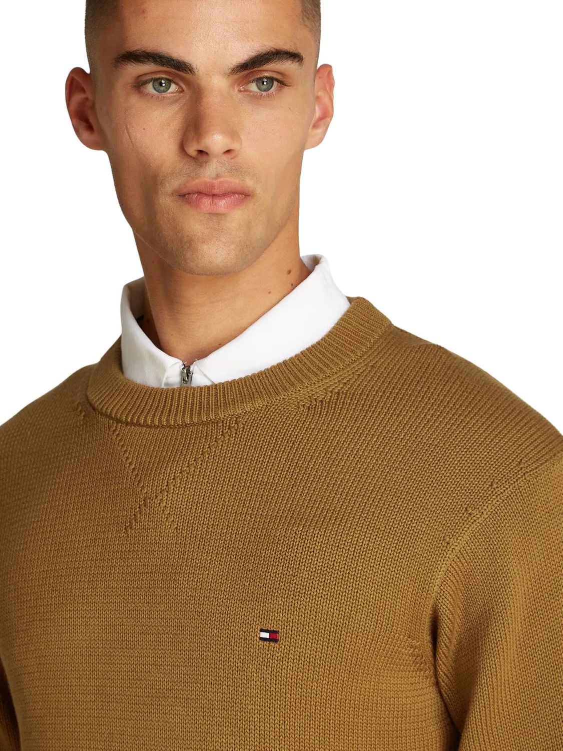 Tommy Hilfiger Chunky Cotton MW0MW37397 pullover blu