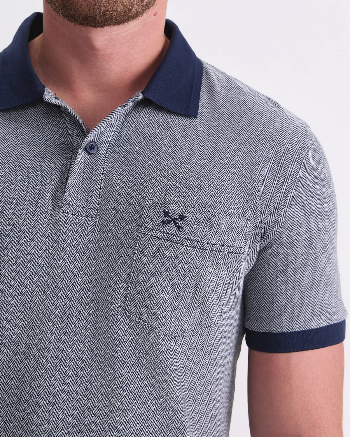 Sportscraft SC Chevron polo uomo cotone regular