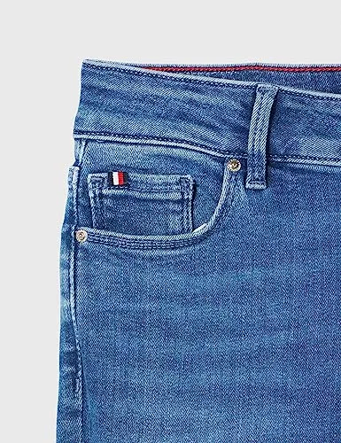Tommy Hilfiger Jeans Donna 25W/30L Denim Blu Vestibilità Classica