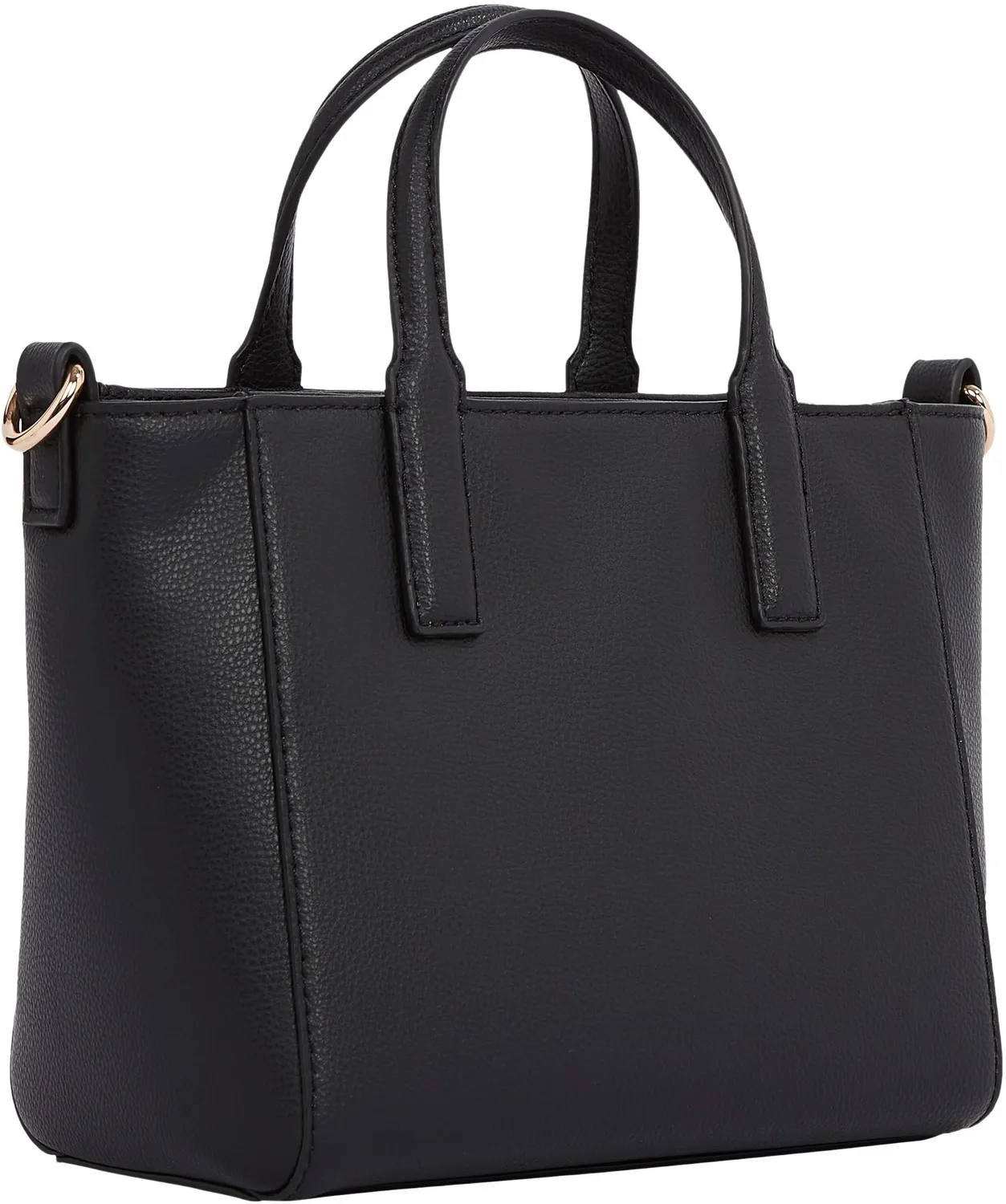 Tommy Hilfiger Soft Logo Mini Tote Piccola nero Black