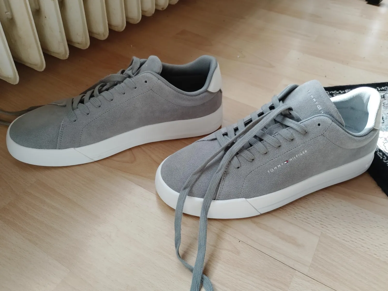 Tommy Hilfiger TH Court Core sneakers basse 46 EU scamosciato
