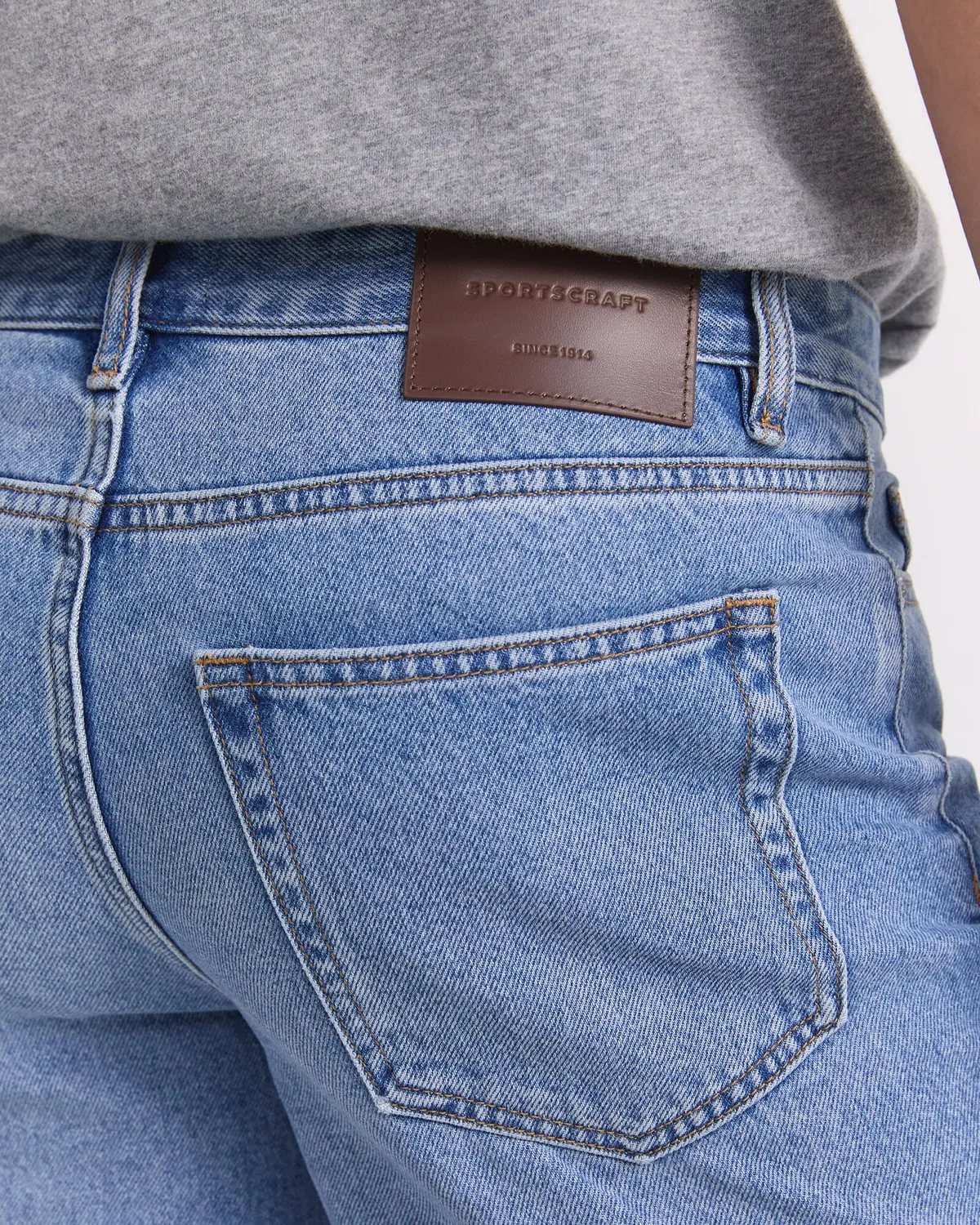 Sportscraft Aaran Denim shorts 5 tasche uomo