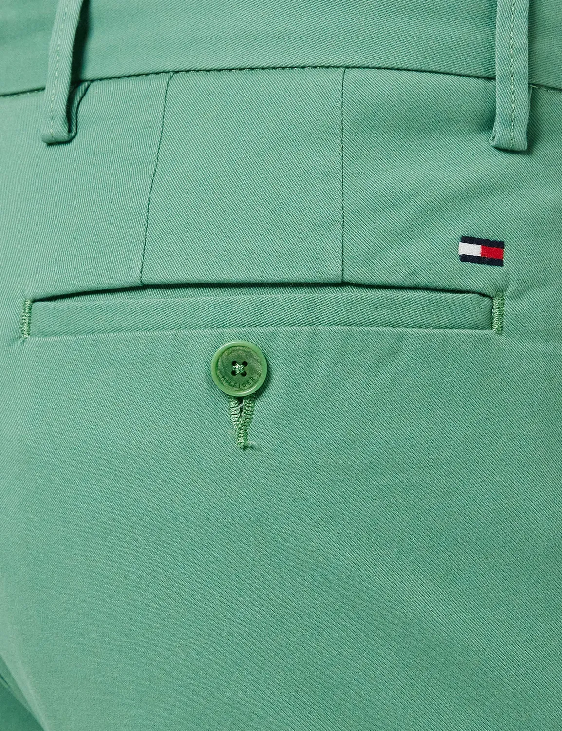 Tommy Hilfiger Denton Chino Straight 32W/32L verde uomo