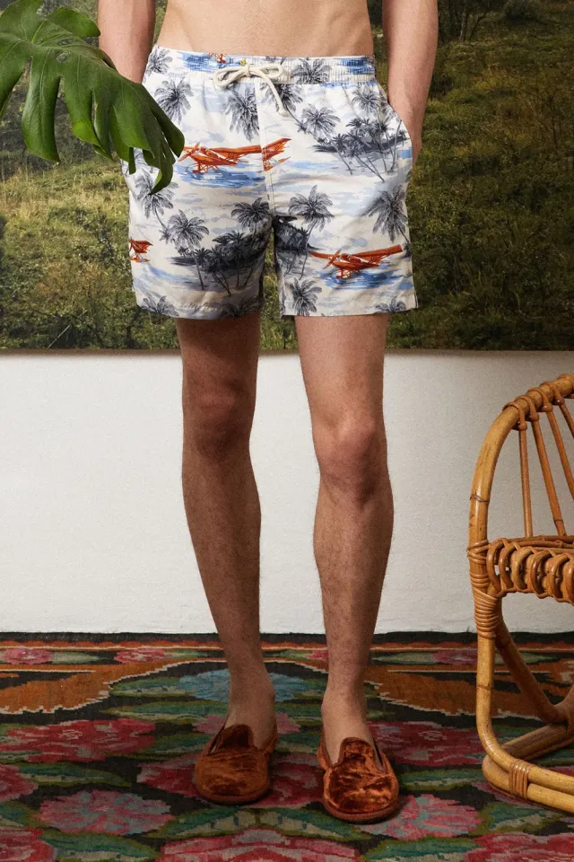 Massimo Alba Kite costume bagno uomo Bali in poliestere
