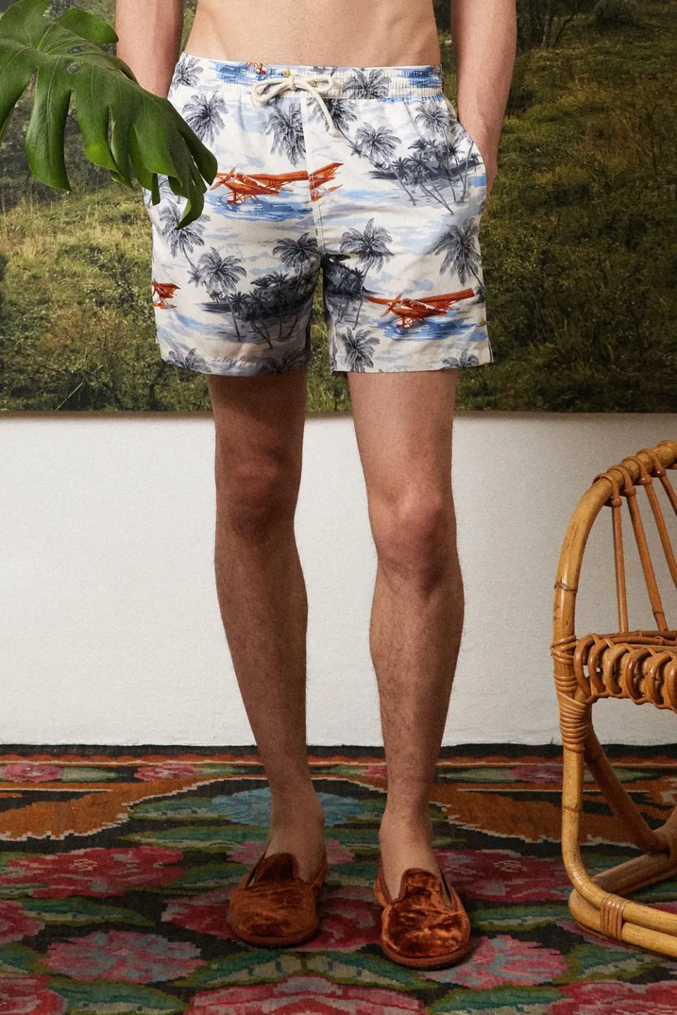 Massimo Alba Kite costume bagno uomo Bali in poliestere