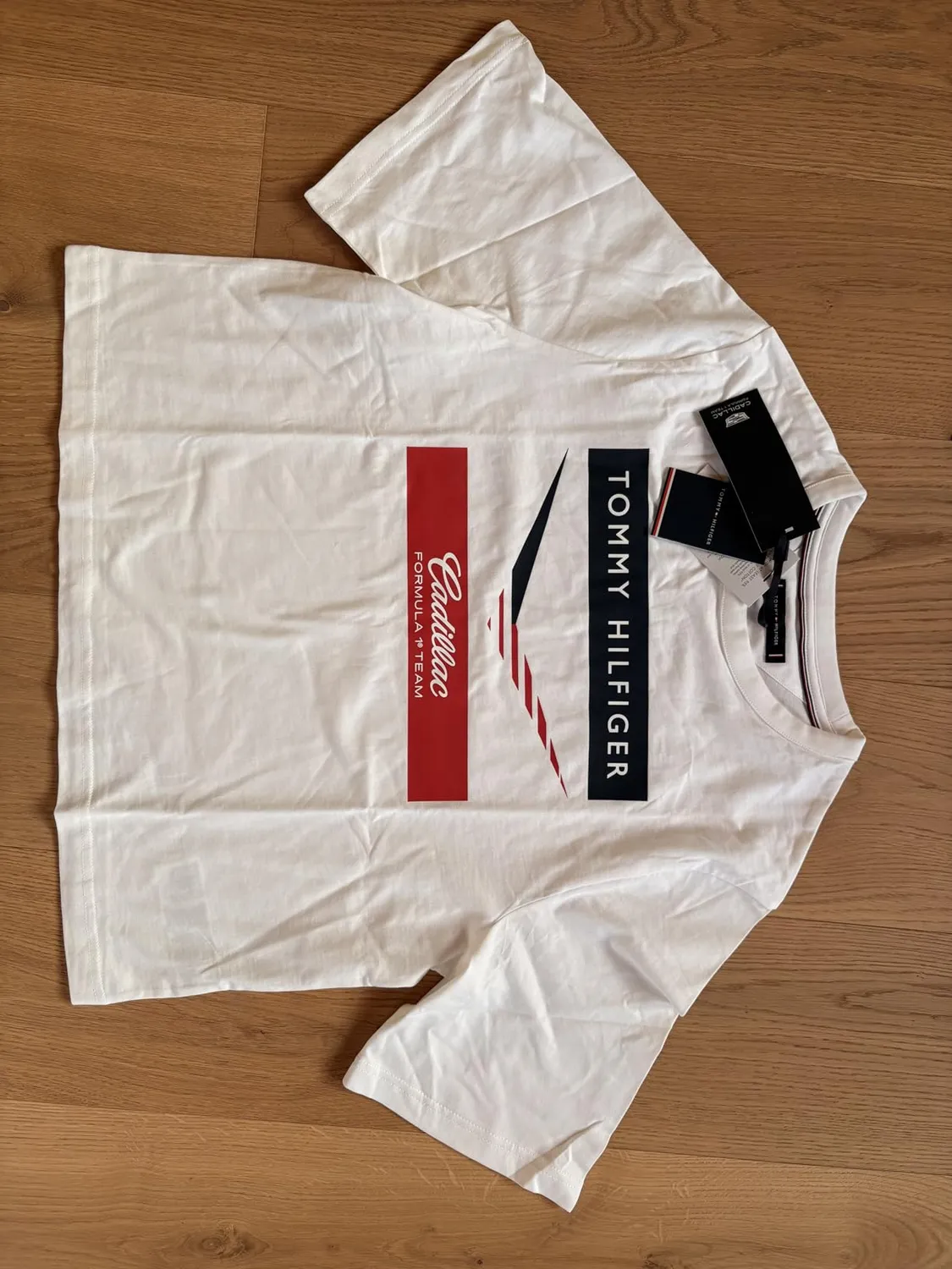 Tommy Hilfiger TH X Cadillac F1 t-shirt donna XXL Chevron
