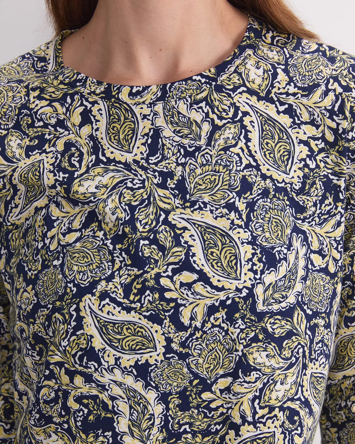 Sportscraft Paisley Mercerised Maglietta Donna Cotone