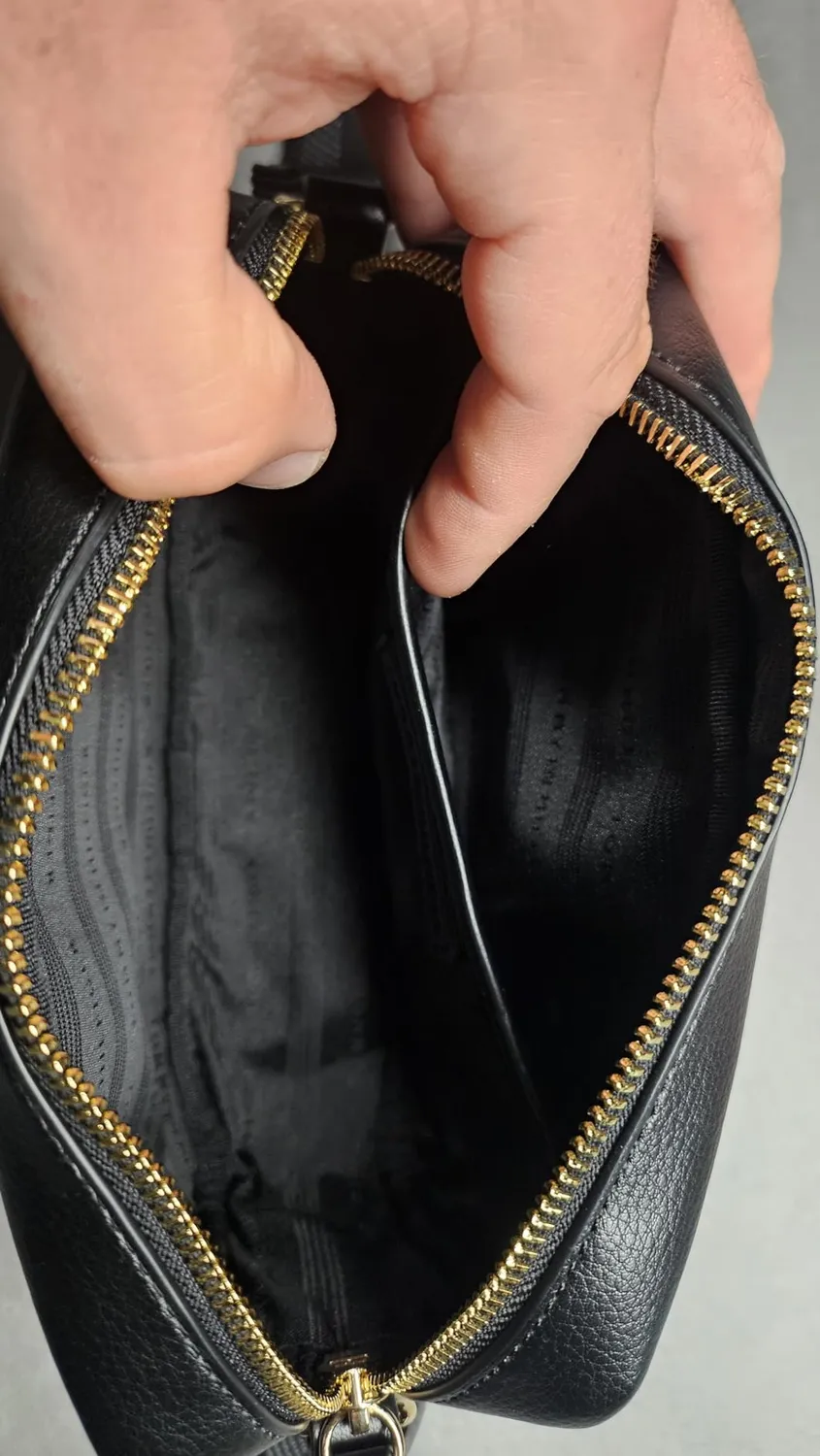 Tommy Hilfiger Borsa a Tracolla Donna Logo con Zip