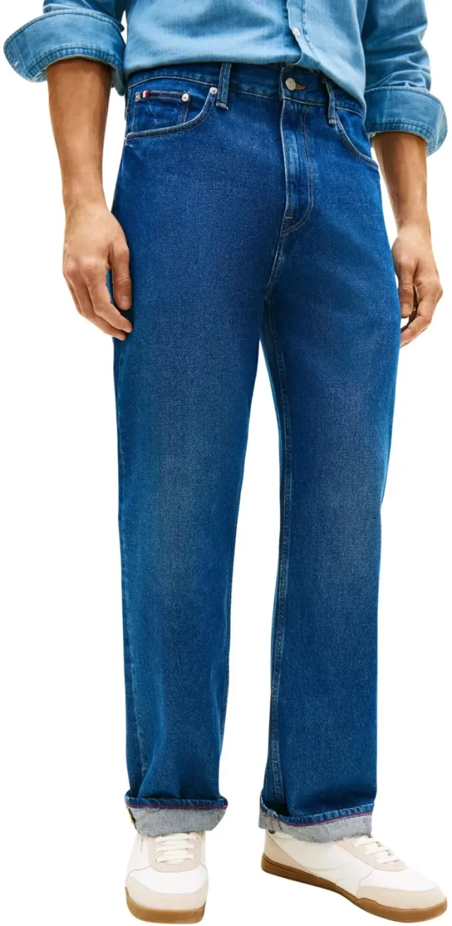 Tommy Hilfiger River Ike Blue Jeans Uomo 36W/32L