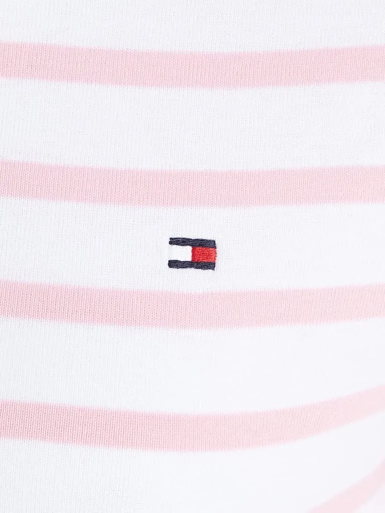 Tommy Hilfiger Basic maglietta maniche lunghe donna cotone